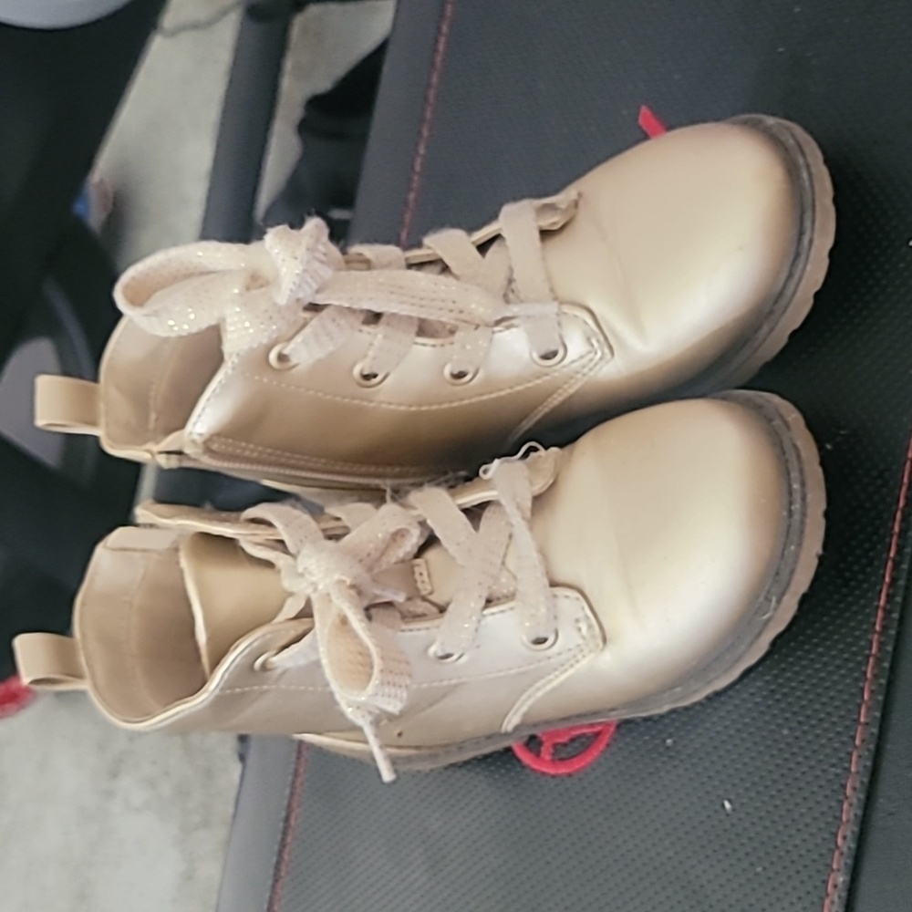 Gold Boots